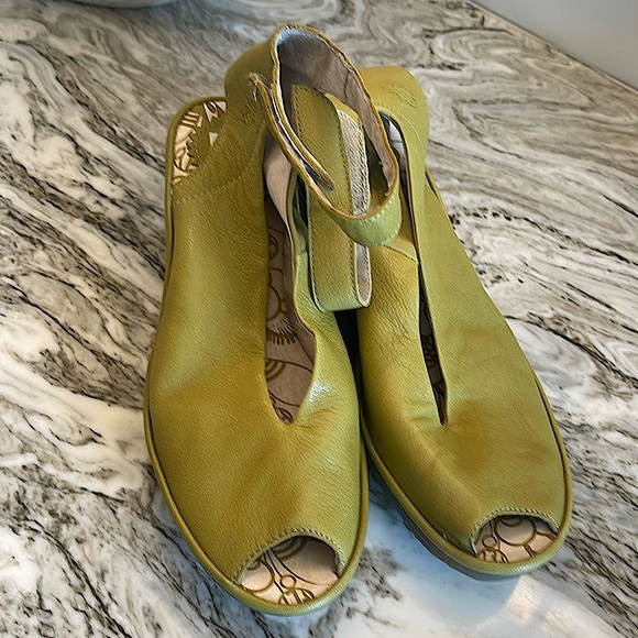 Fly London Shoes - FLY London Shoes/Wedges/Ankle Strap/Velcro Closure/comfort